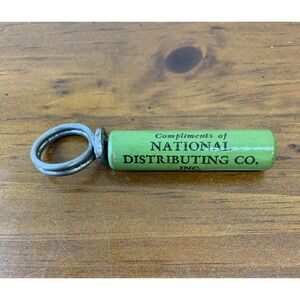 Wood Pull Out Corkscrew Compliments of National Distributing CO Liquor Omaha NE